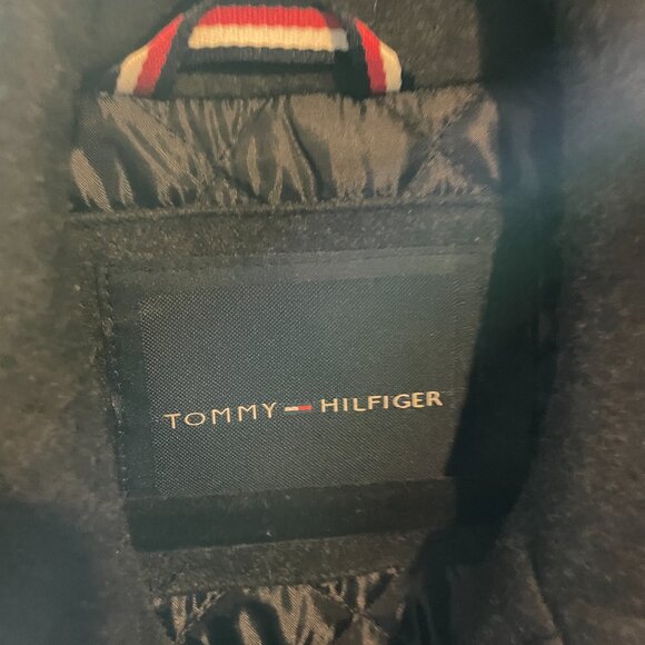 Tommy Hilfiger Wool Coat Jacket Mens Size xs - Picture 3 of 7